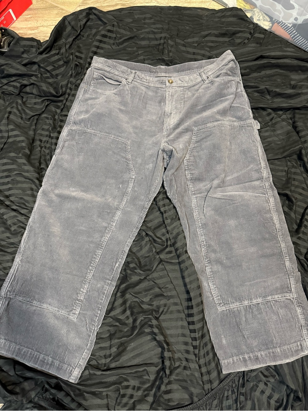 No Boundaries Corduroy Carpenter Pants